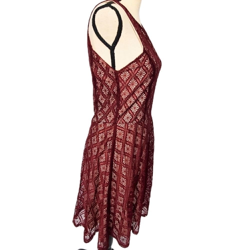 Gabriella Rocha Crochet Lace Zip Dress - Picture 7 of 11